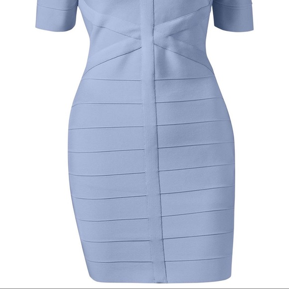 VENUS Bandage Strap Detail Dress ( light blue) - Picture 6 of 6